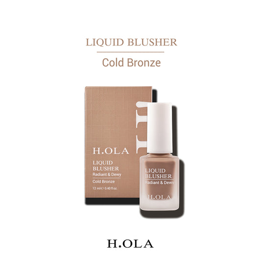 HOLA Kalıcı Yoğun Pigmentli Likit Allık - Cold Bronze