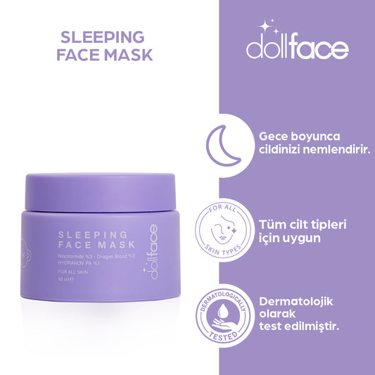Nemlendirici Durulanmayan Gece Nem Maskesi 50 ml