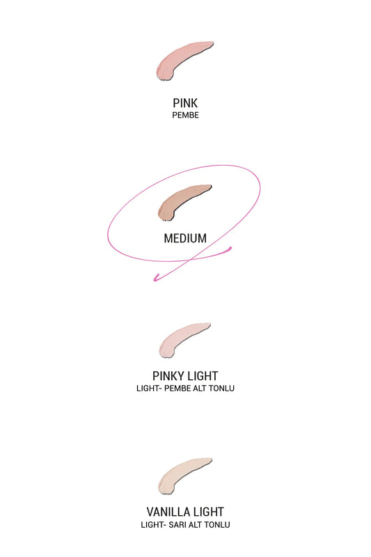 HOLA Cover All Yoğun Kapatıcı | Full Coverage Concealer - Medium