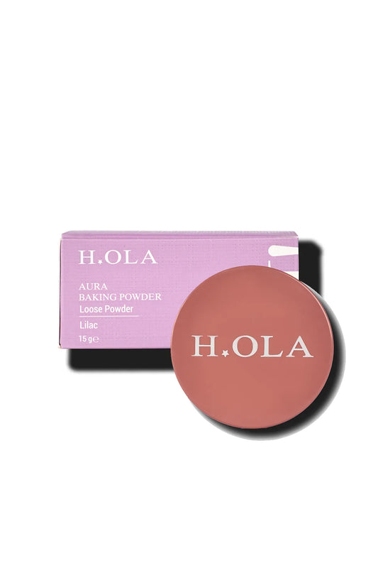 HOLA Baking Powder | Makyaj Sabitleyici Toz Pudra | Lilac (Mor)